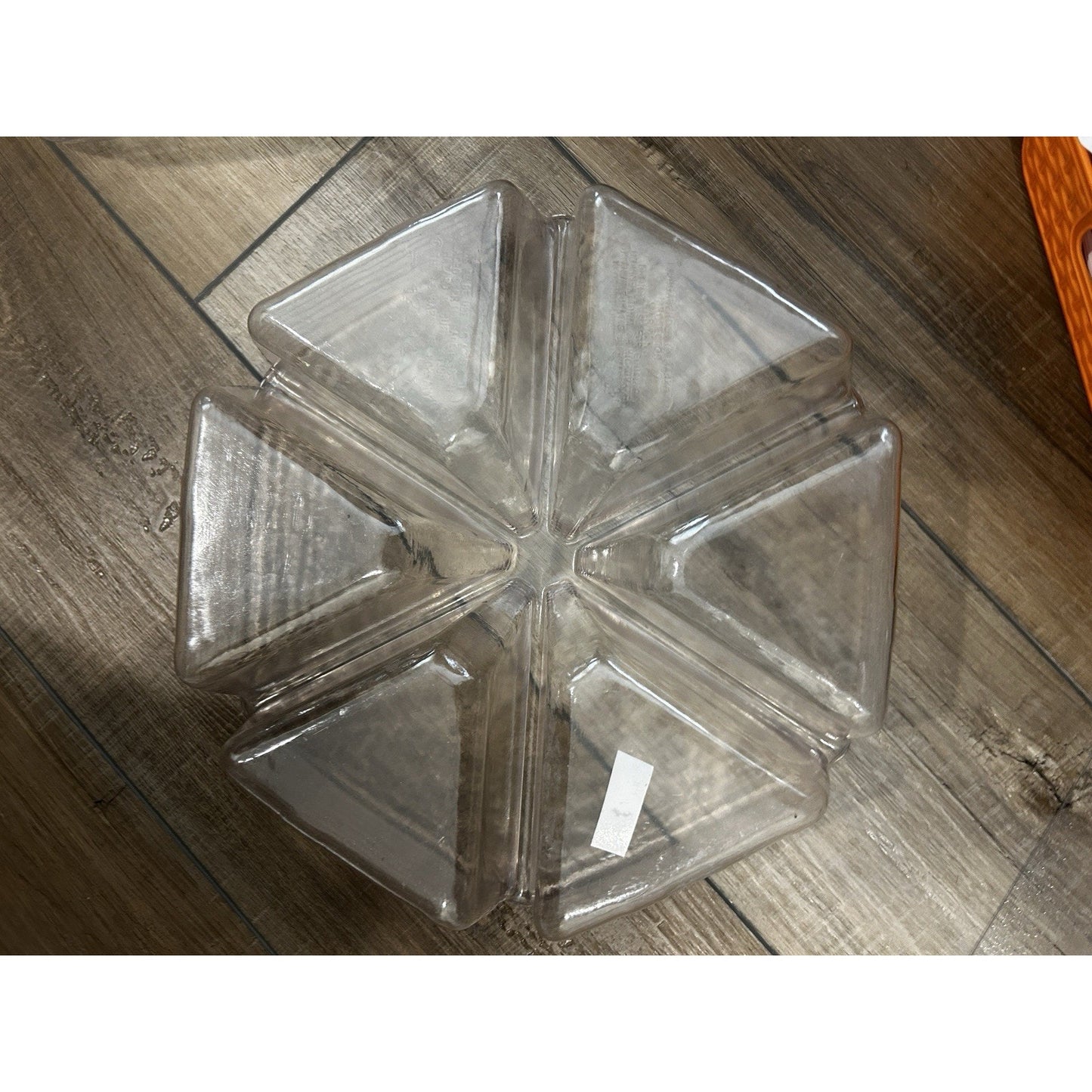 Longaberger 14” Generations Basket Protector Plastic Liner 6 Way Divided