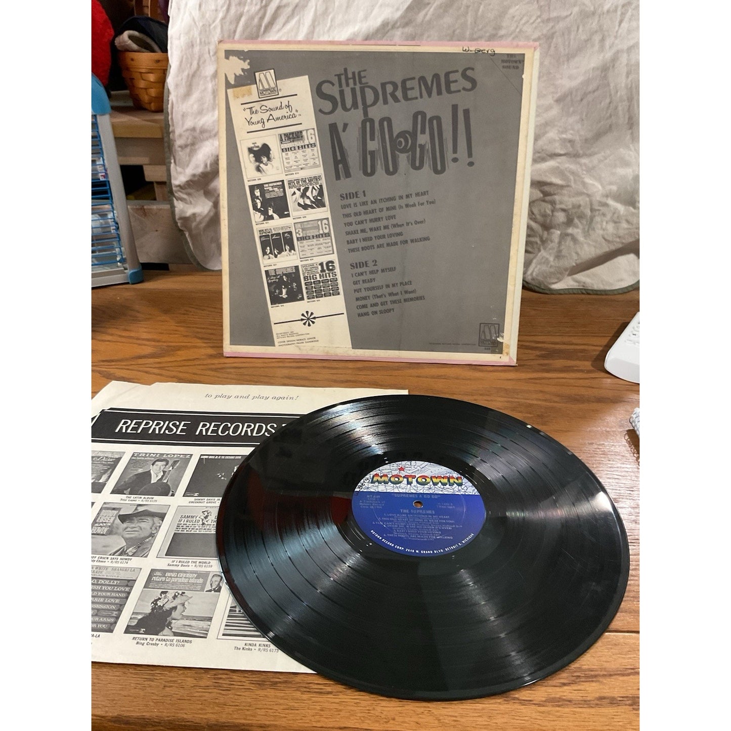 The Supremes – A' Go-Go - Vinyl LP Record Album Mono 1966