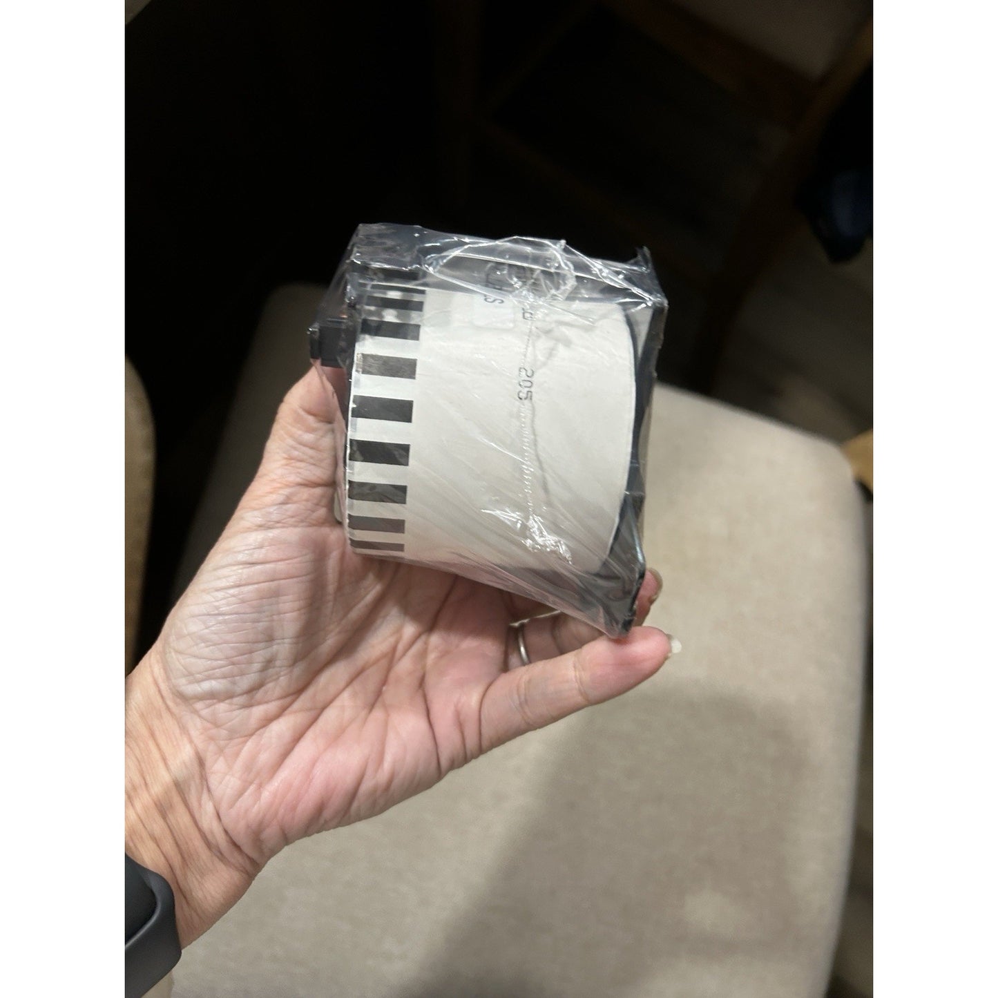 5 ROLLS Continuous Labels compatible with 2205 BROTHER printer Cartridges