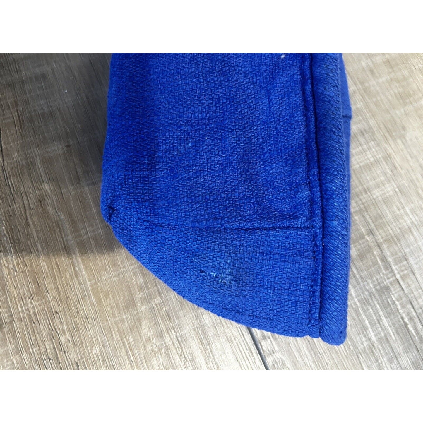 Longaberger Cornflower Blue Fabric Tea Basket liner Small Key