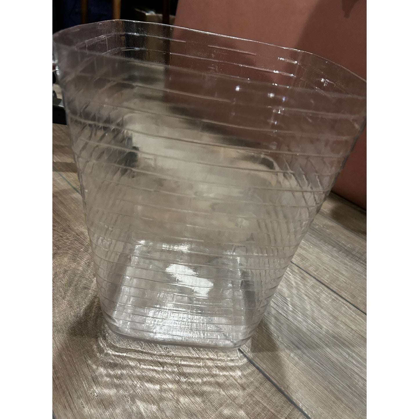 Protector plastic liner for Longaberger Small Square Waste basket