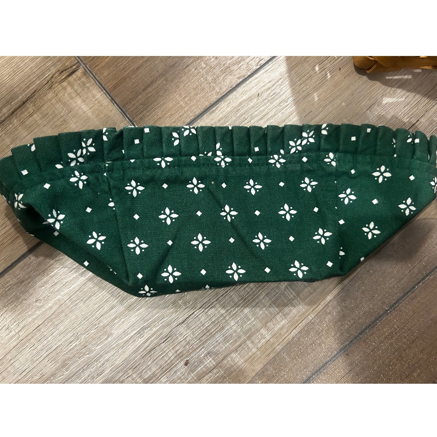 Longaberger Medium Berry Basket Liner Heritage Green Fabric