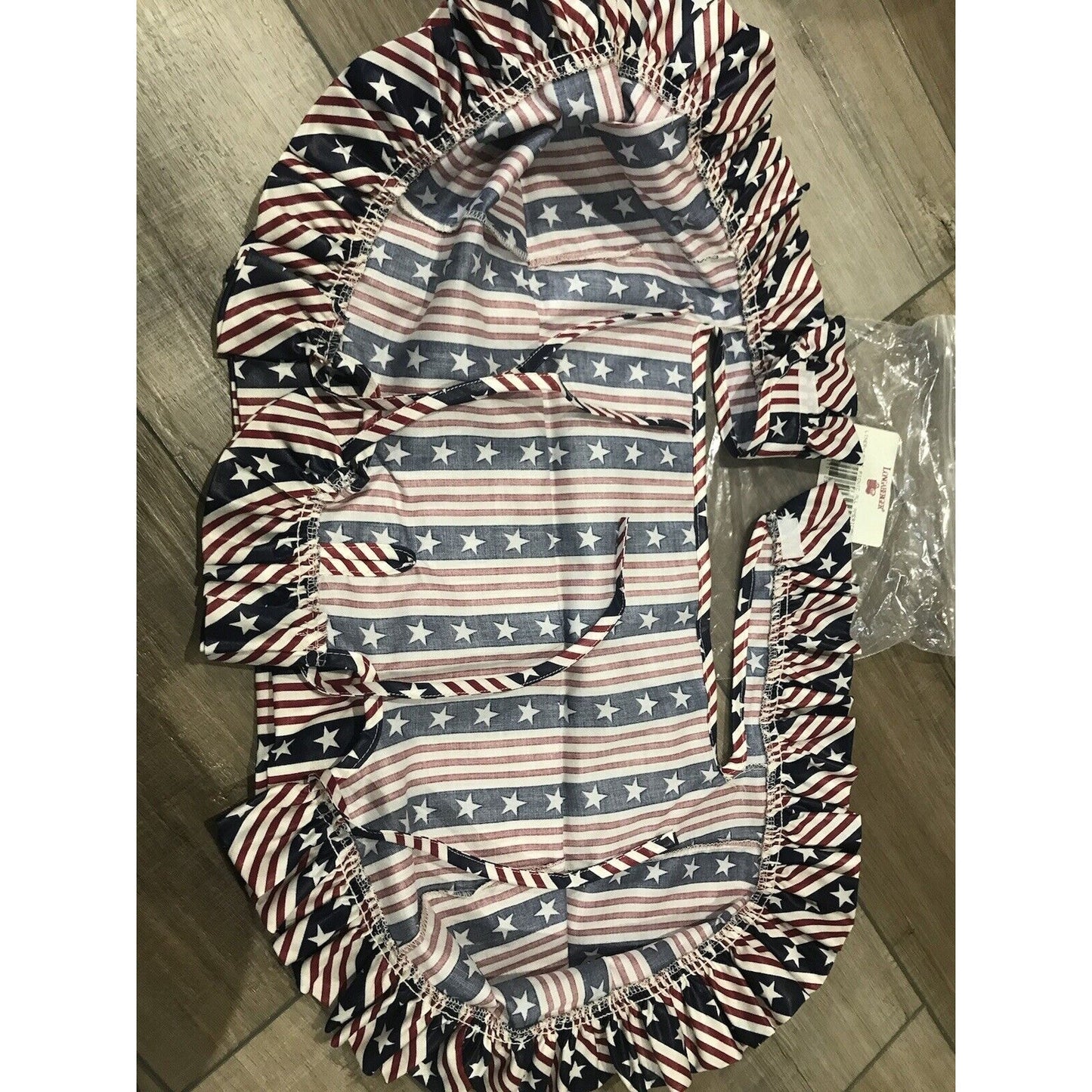 Longaberger Large Picnic Liner - All American Stars & Stripes NEW
