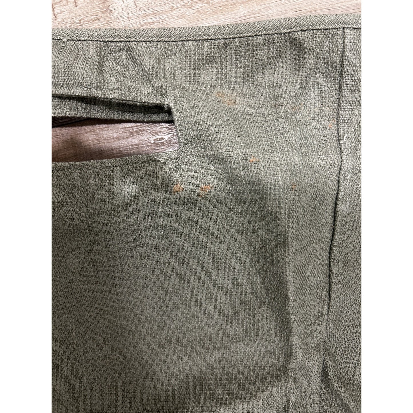 Longaberger Work Around Pot of Gold Basket Liner Sage green