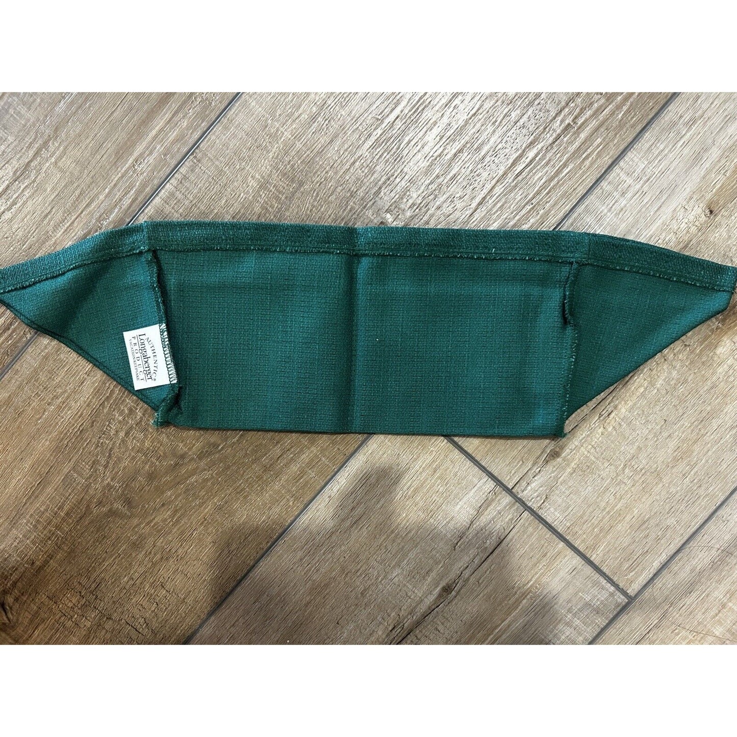 Longaberger Vacation Keepsake Basket Liner Ivy Green NEW