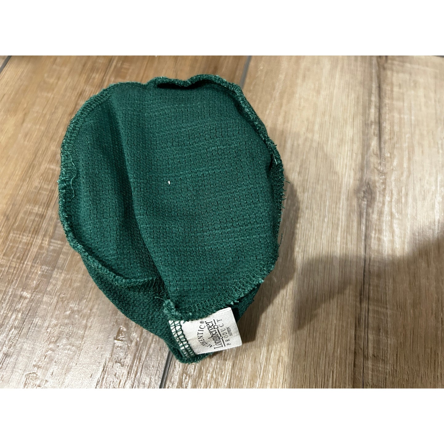 Longaberger SAFFRON Basket Liner - IVY GREEN round 5.5" booking