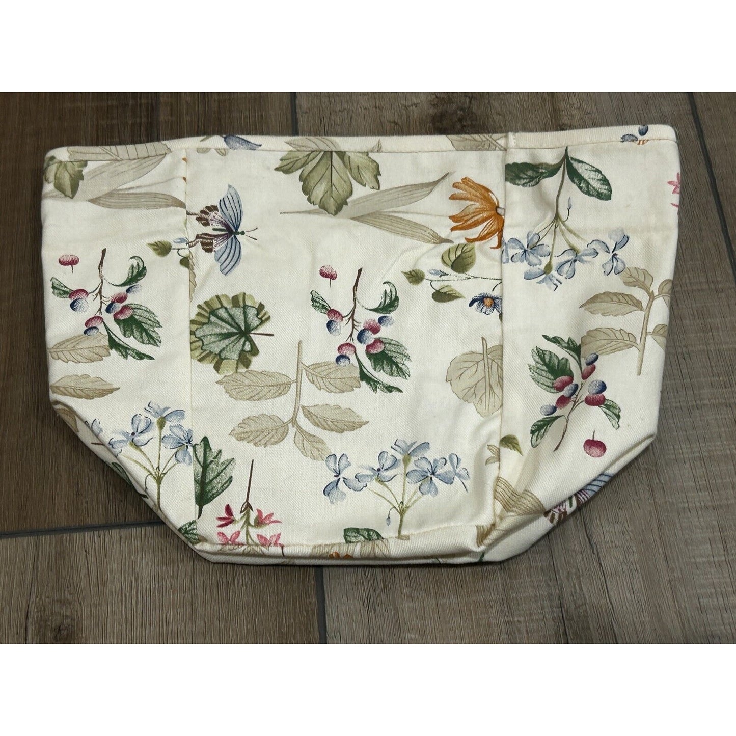 Longaberger Tall Tissue Basket Botanical Fields Liner - Geniune