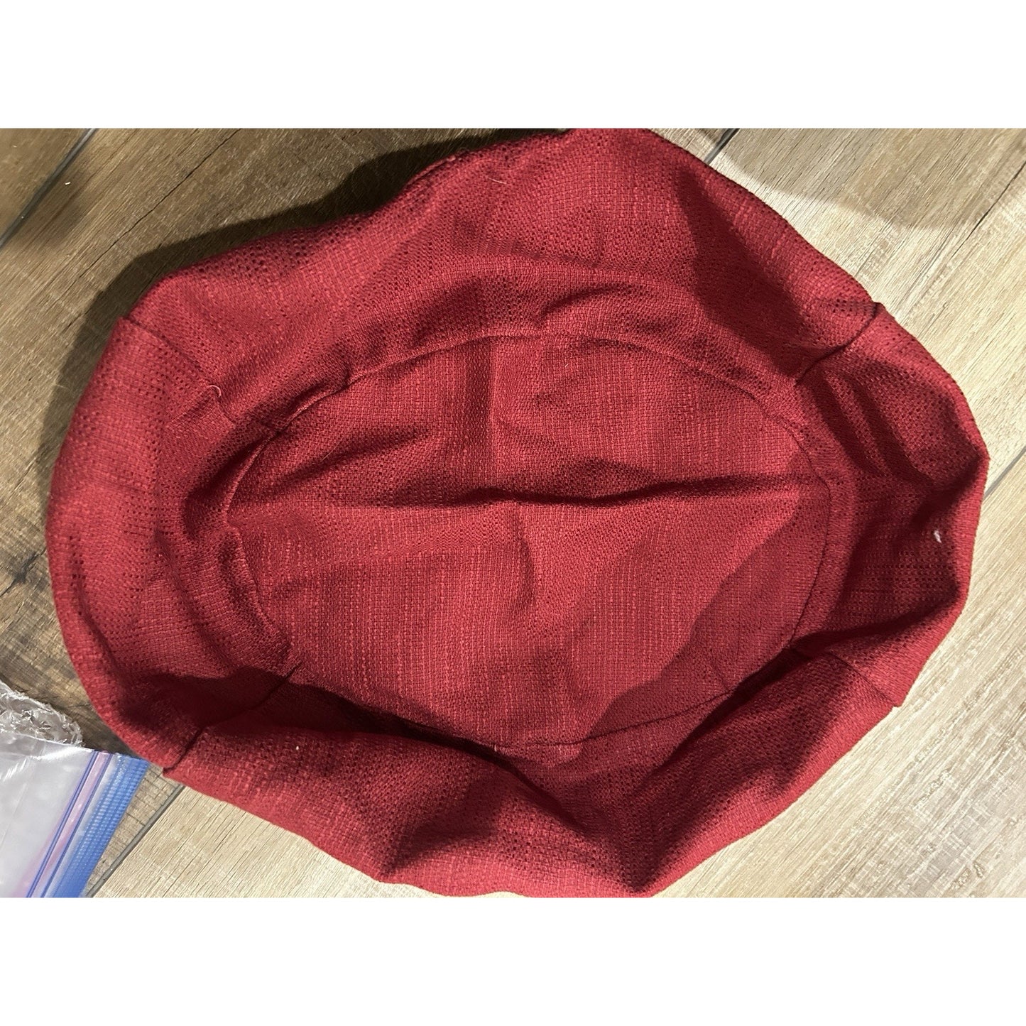 Longaberger 2002 Large Easter Oval Casserole Basket Liner Paprika Red