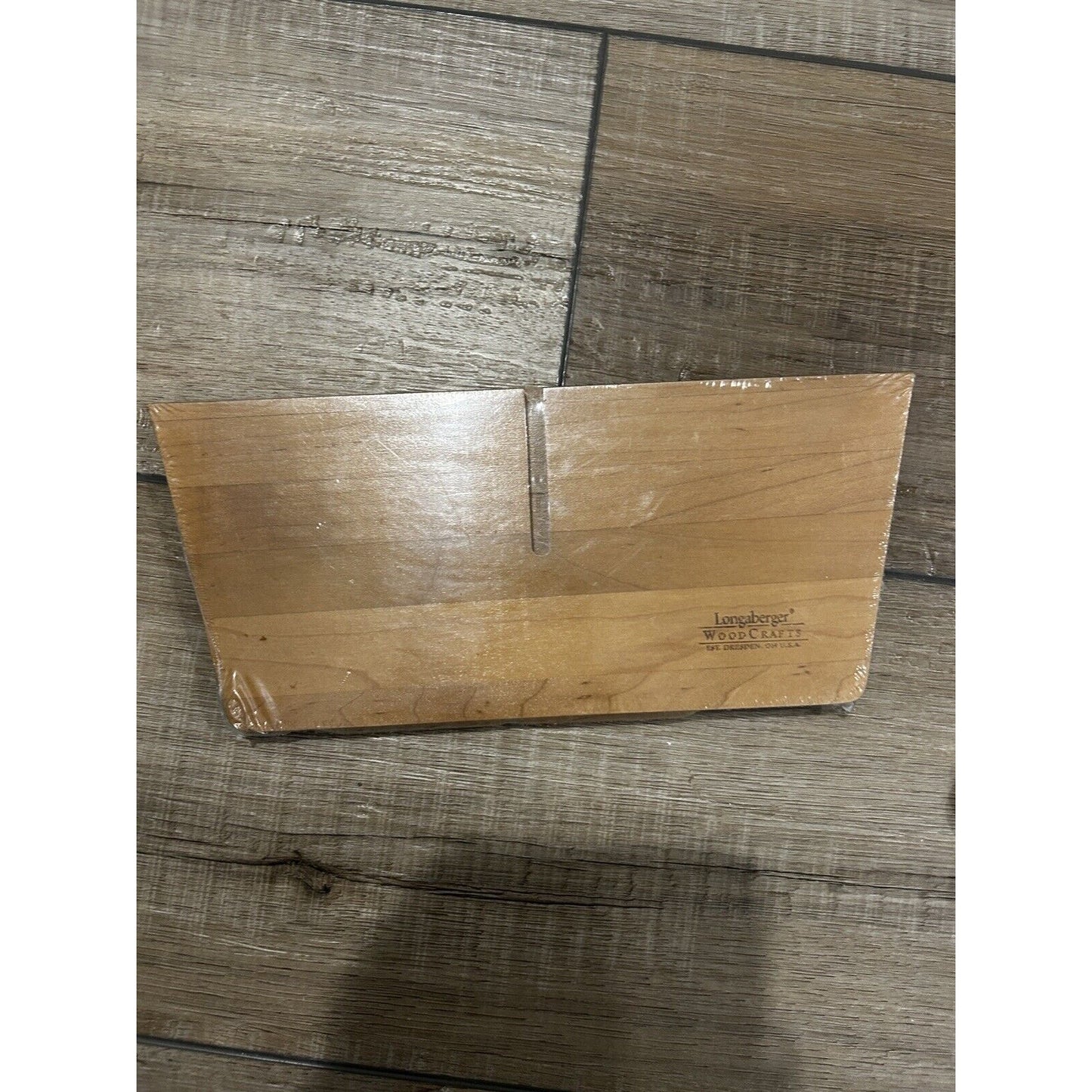 Longaberger Woodcrafts Spring Basket Wood Divider 56024 New Warm Brown
