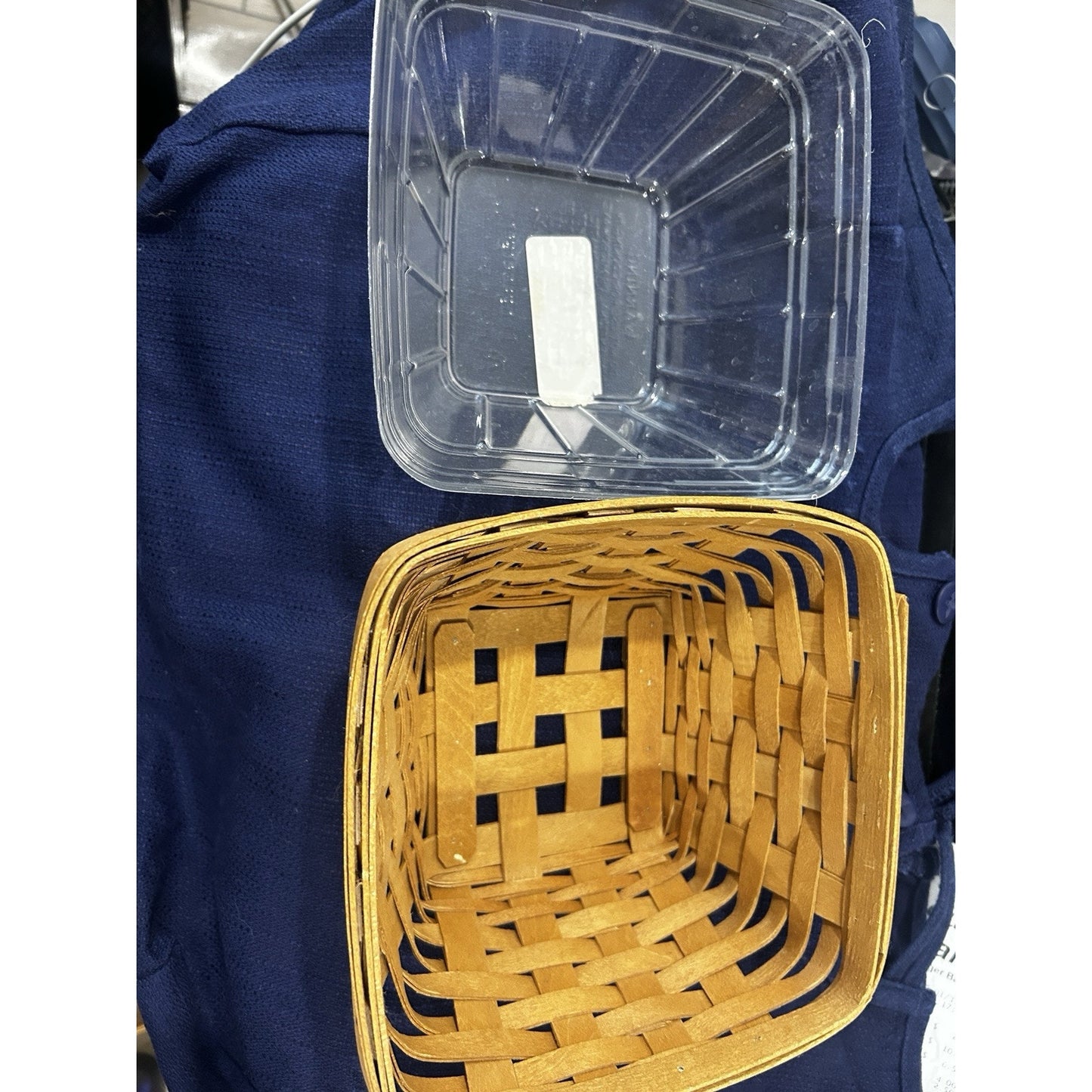 Longaberger Small Flare Basket & Protector NEW 2010 WB