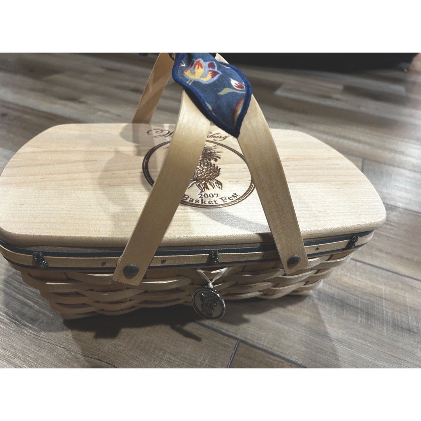 Rare Longaberger 2007 Williamsburg Virginia Basket fest Complete Set