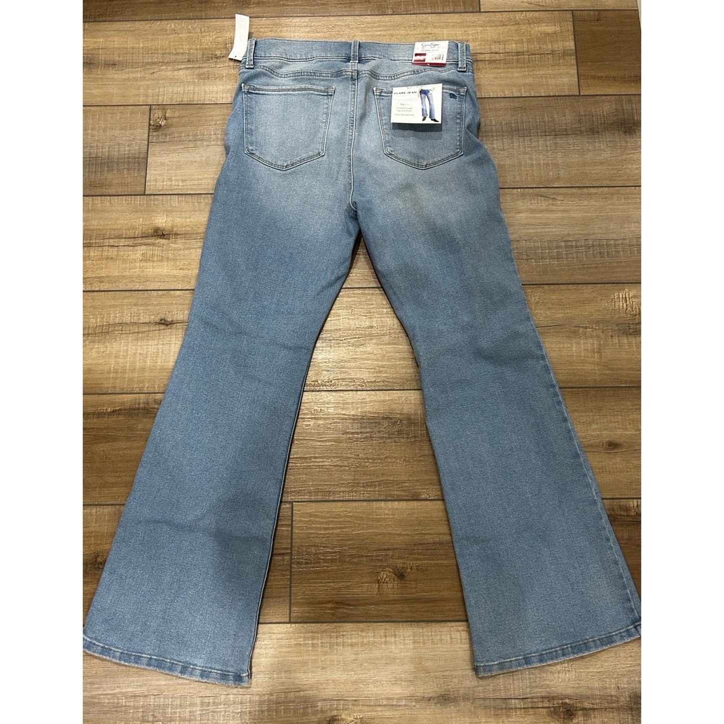 Jessica Simpson Women's High Rise Fitted Flare Jean Lexi Sz 14 NEW