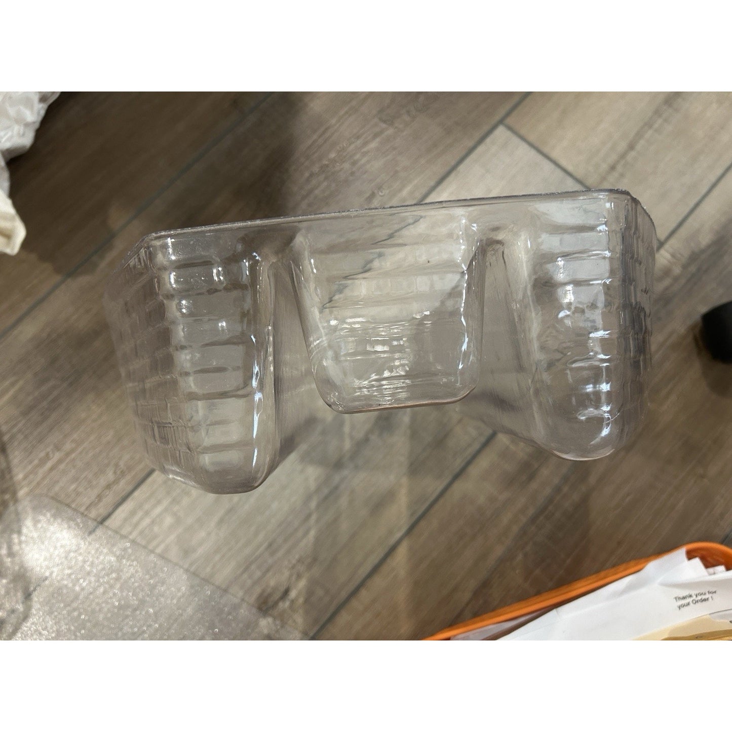 Longaberger 14" Generations Basket 3 Way Divided Protector Plastic liner