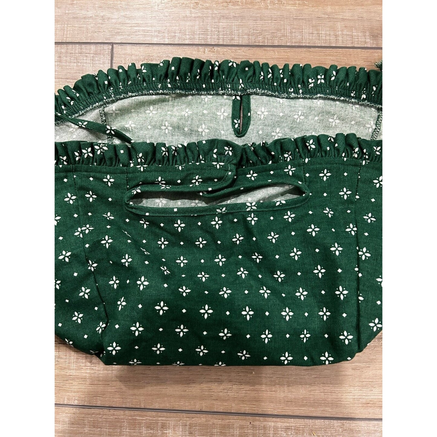 Longaberger SMALL PICNIC Basket Liner - HERITAGE GREEN