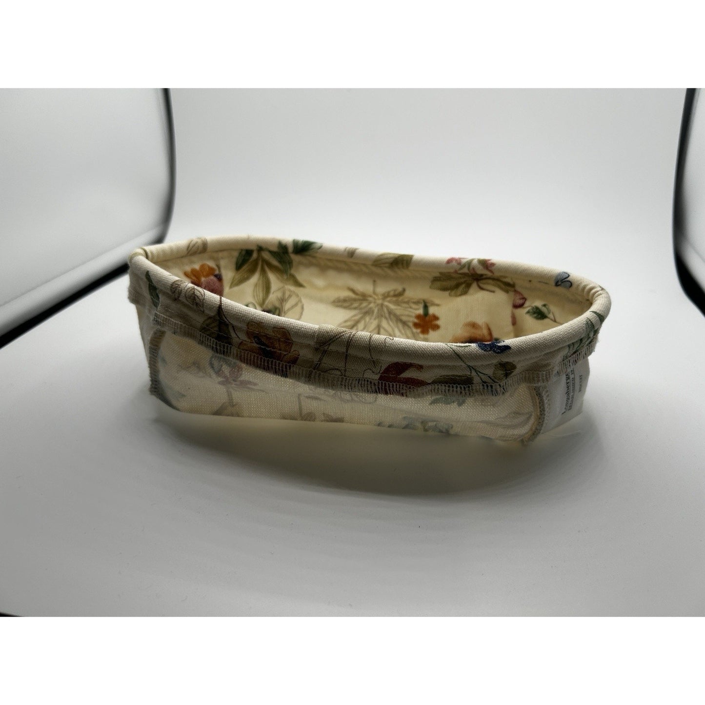 Longaberger Small Loaf / Biscuit Liner ~ Botanical Fields Fabric floral