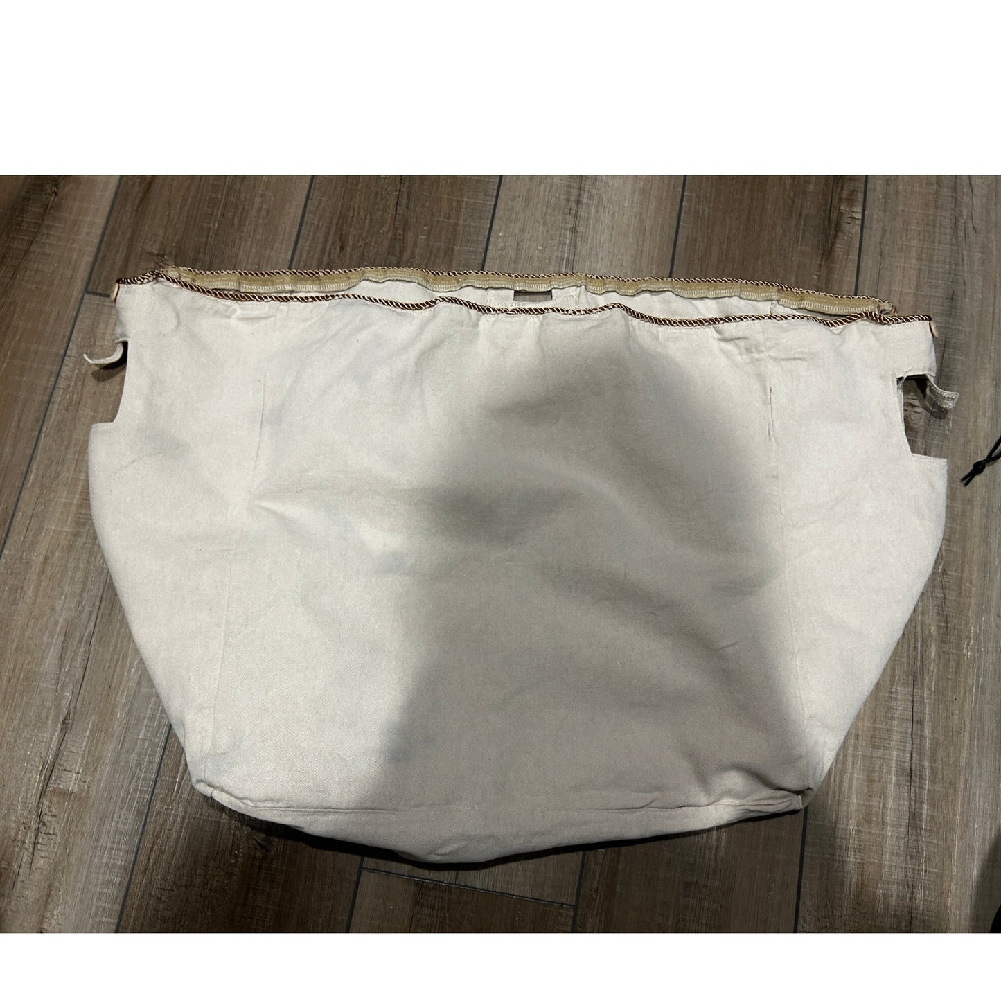 Longaberger Recycle Bin Basket Liner Flax Cream Sort & Store