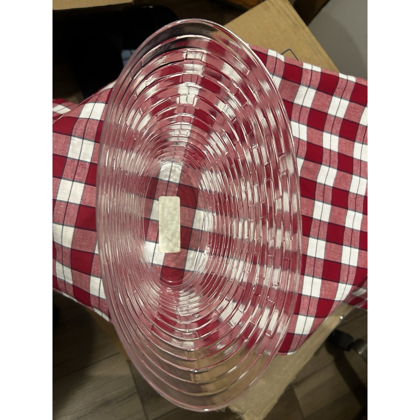 Longaberger May Series Geranium Basket Protector NEW plastic liner