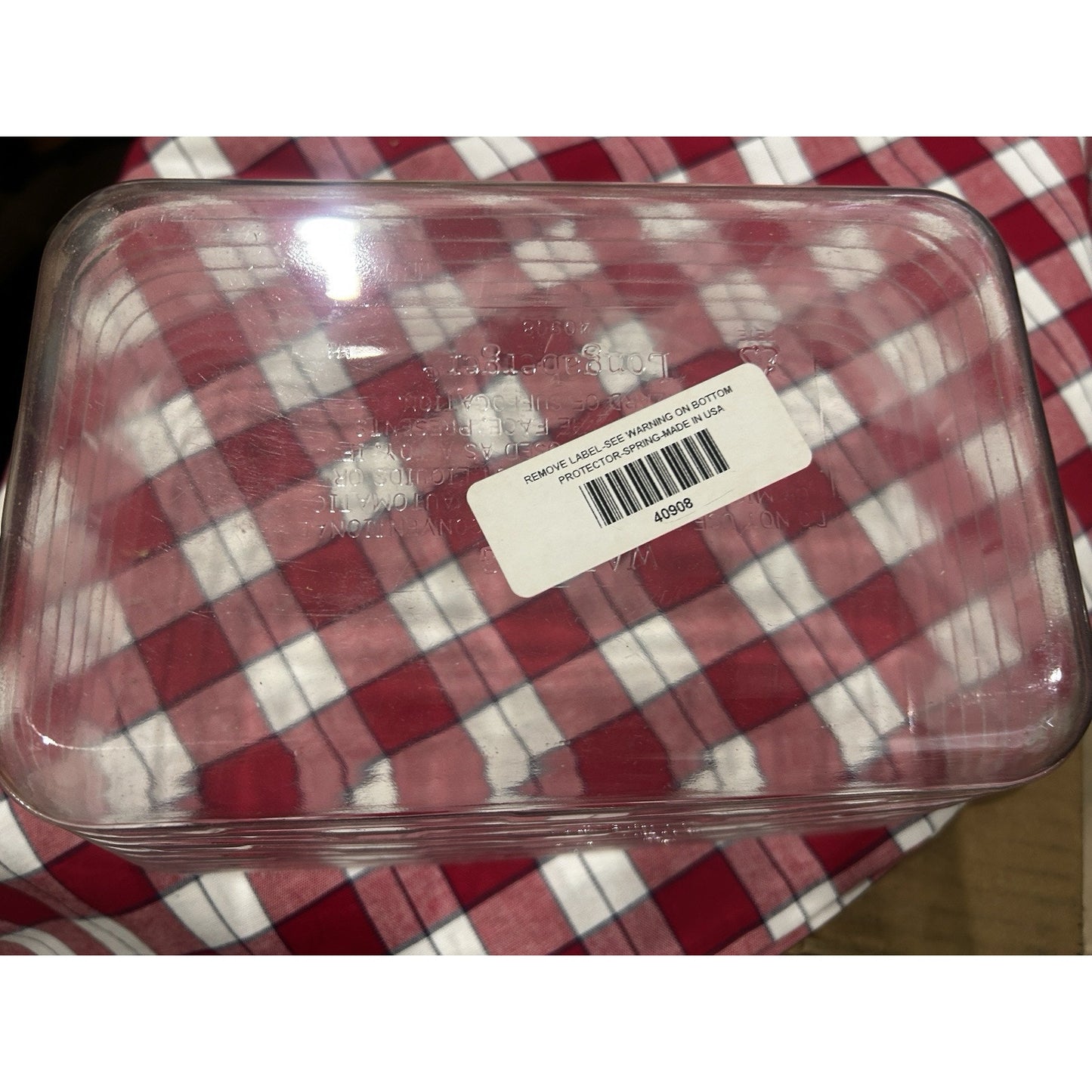 Longaberger Spring Basket protector plastic liner