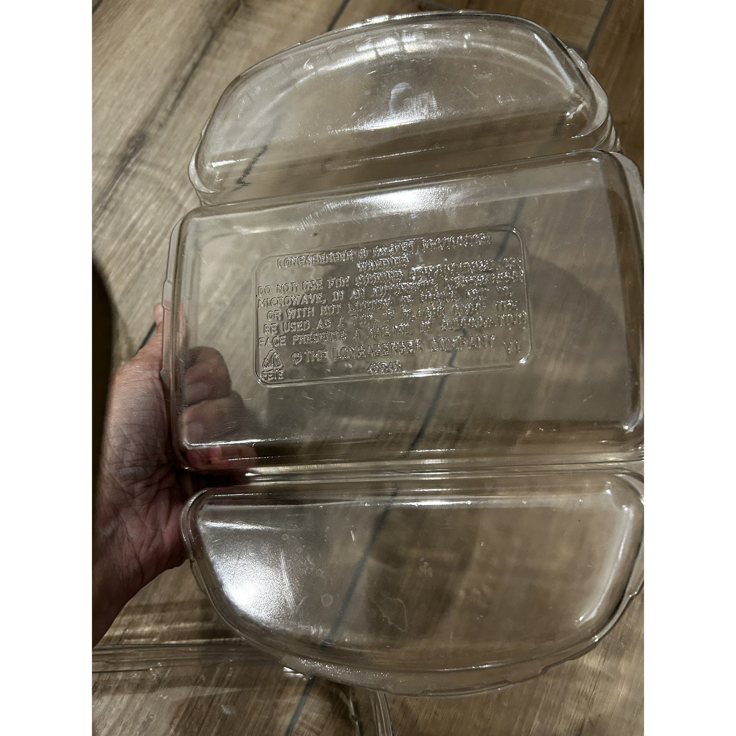 LONGABERGER 45543 Large 2001 Daily Blessings Basket Protective Plastic Liner