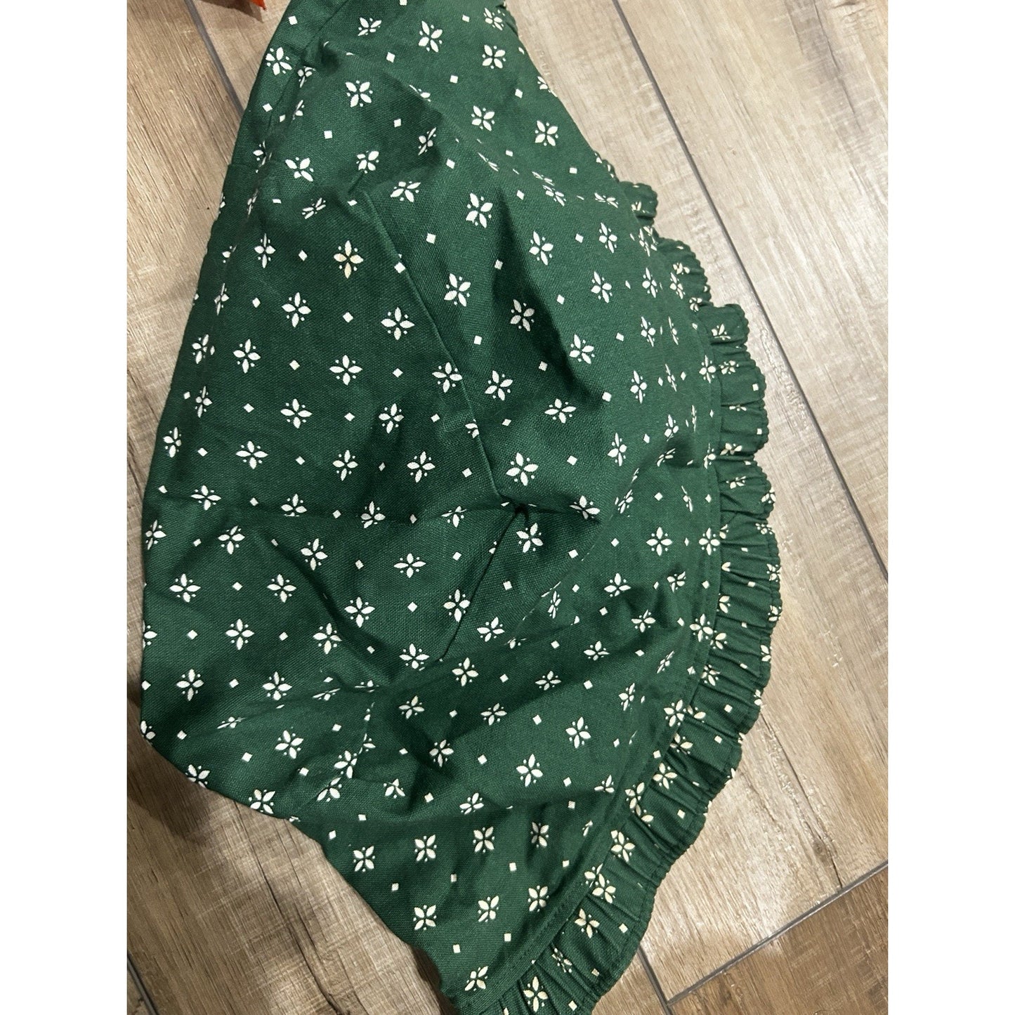 Longaberger 14" Generations Basket Liner Heritage Green fabric