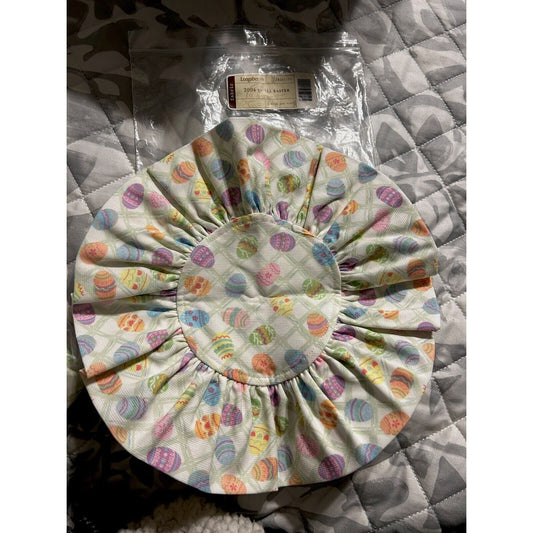 Longaberger 2004 Small Easter Basket Liner NEW Easter Egg Hunt Fabric