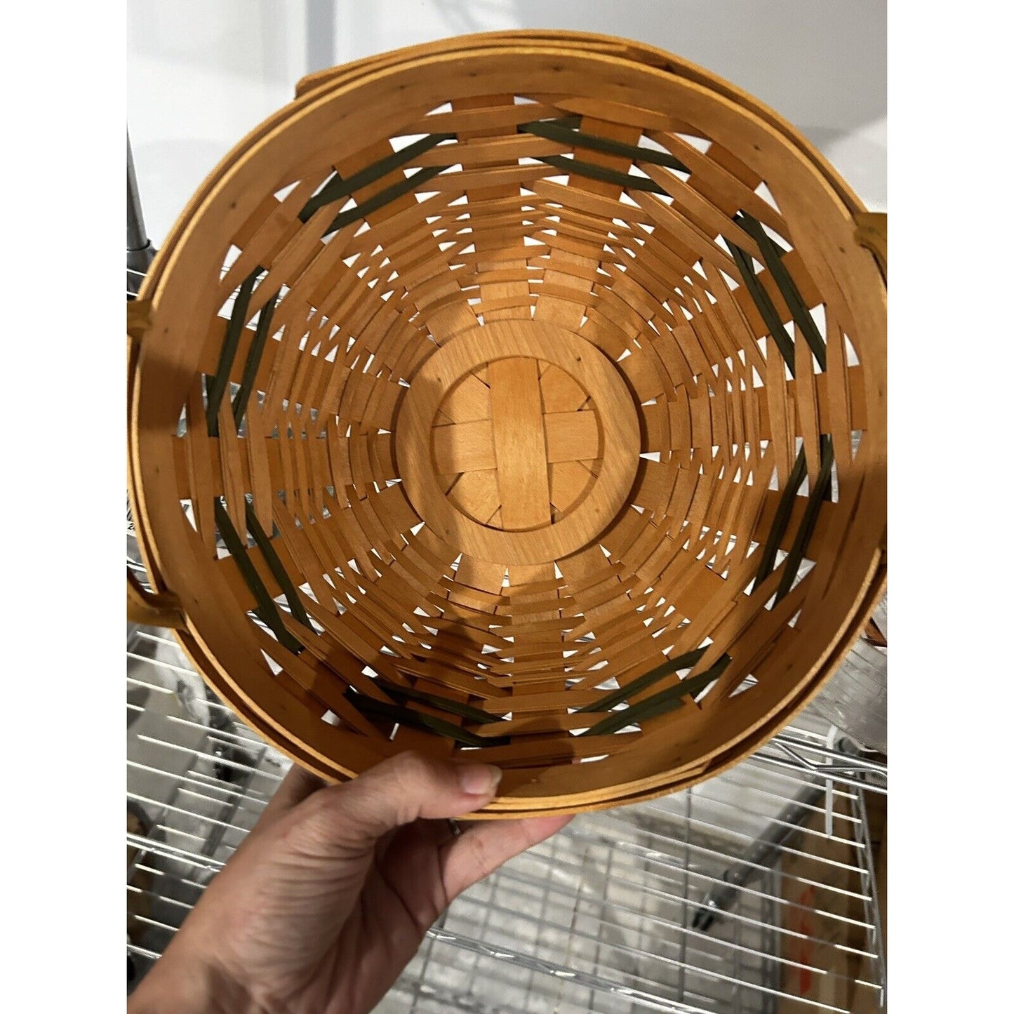 LONGABERGER POPCORN BASKET Holly liner & Protector NEW CHRISTMAS