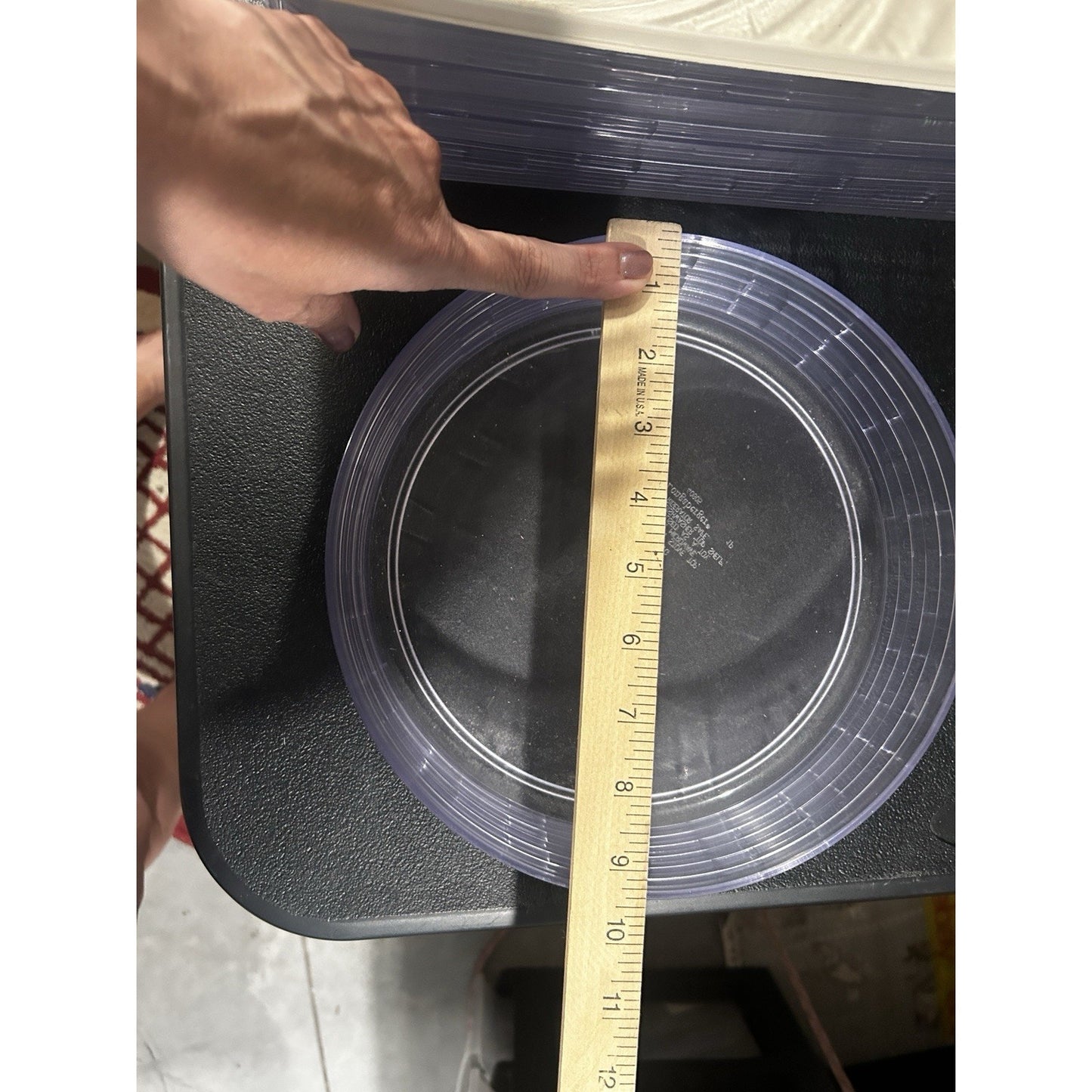 Longaberger 10” Round Serving Basket Protector Heavy Duty