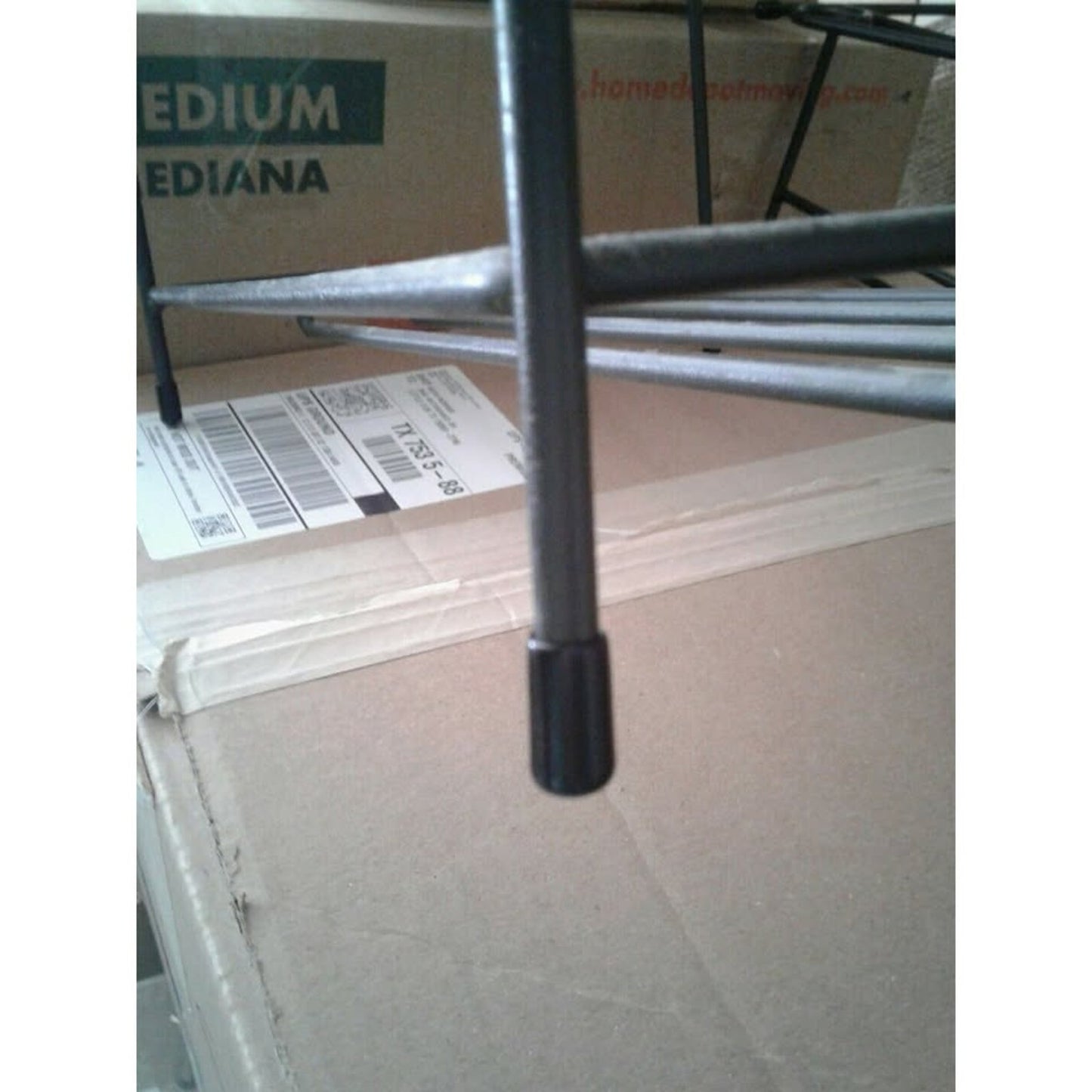 12 Rubber Feet for Longaberger Wrought Iron baker Paper Sm Corner Stand racks NEW