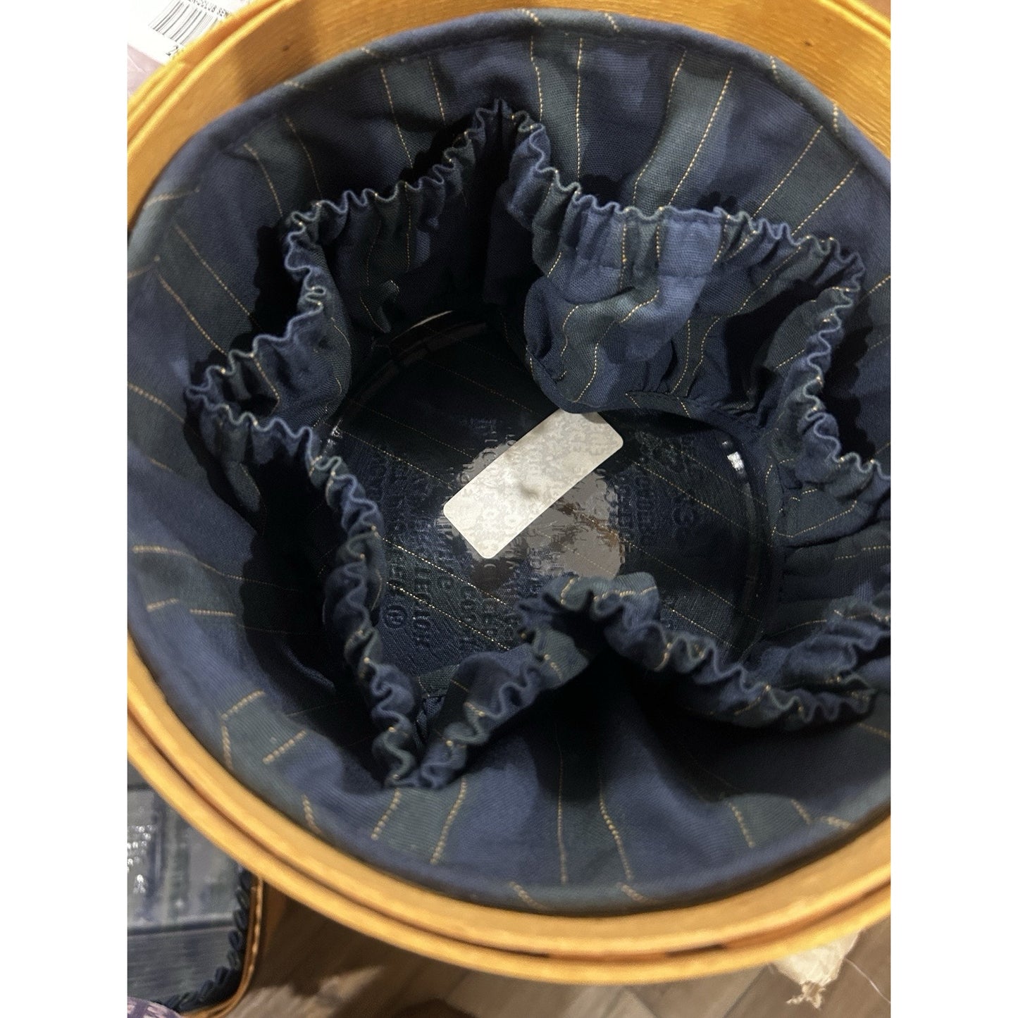 Longaberger Sewing Circle Basket Liner Combo 2001 Collectors Club NEW