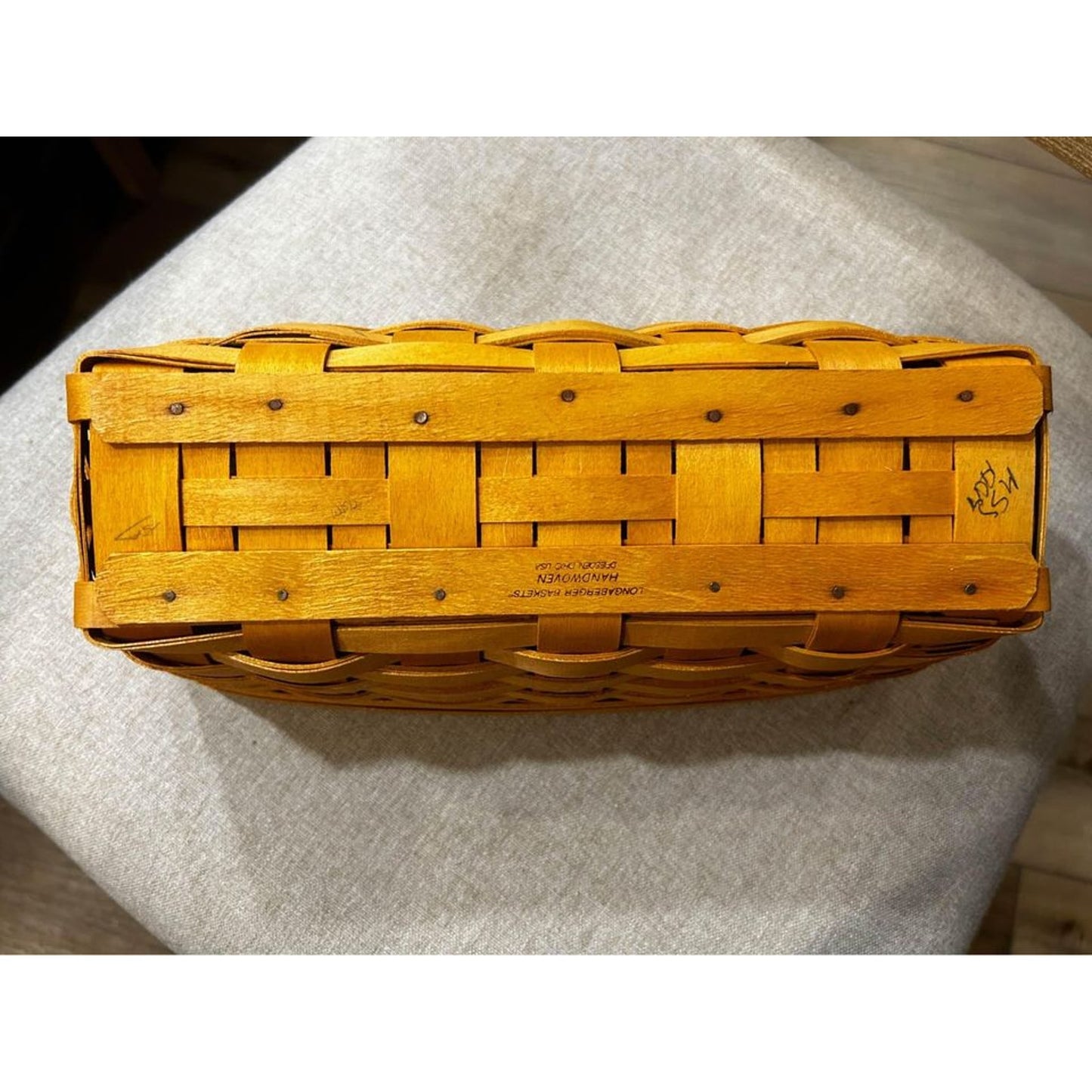 Longaberger Envelope Basket & protector