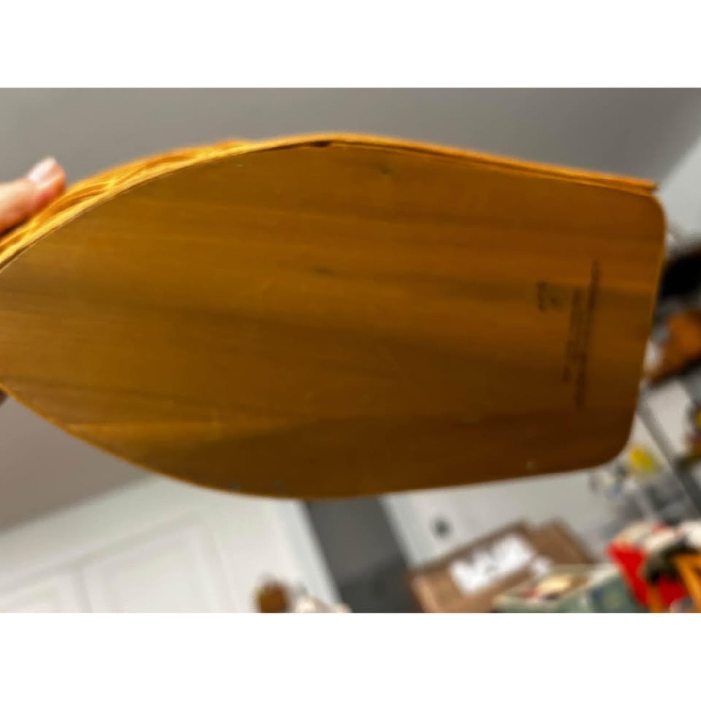 Longaberger Row Your Boat basket with protector & 2 wood dividers