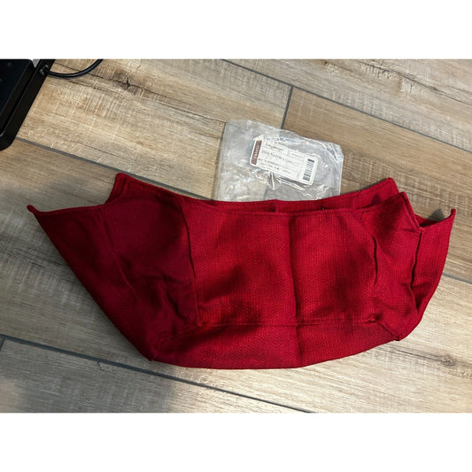 Longaberger Natures Garland Basket Liner Paprika red NEW Christmas