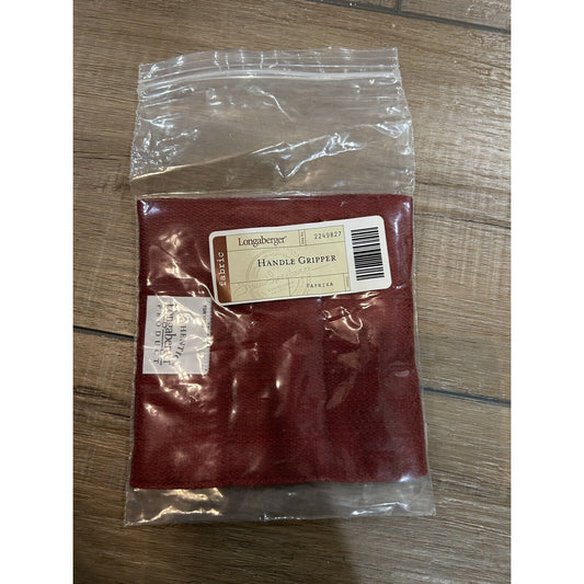 Longaberger Basket Handle Gripper Paprika Red NEW