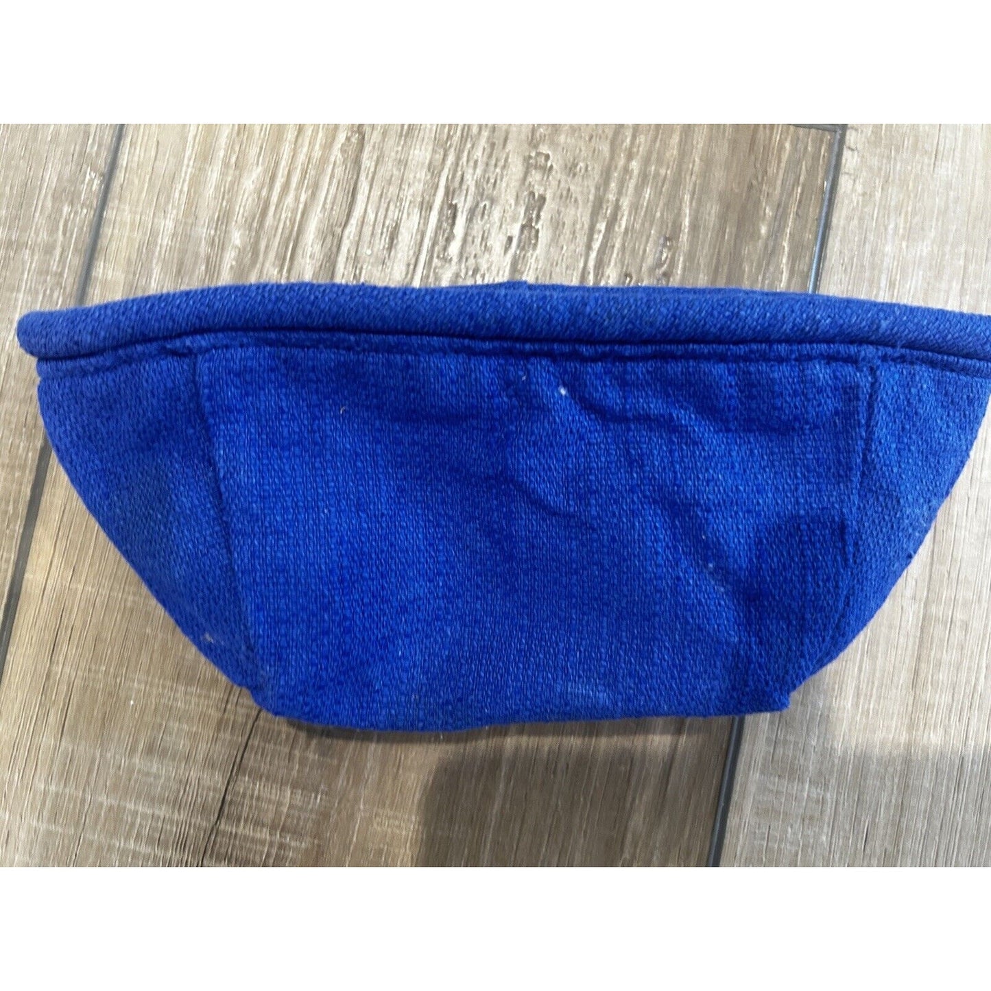 Longaberger Cornflower Blue Fabric Tea Basket liner Small Key