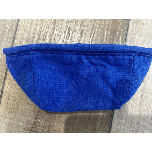 Longaberger Cornflower Blue Fabric Tea Basket liner Small Key