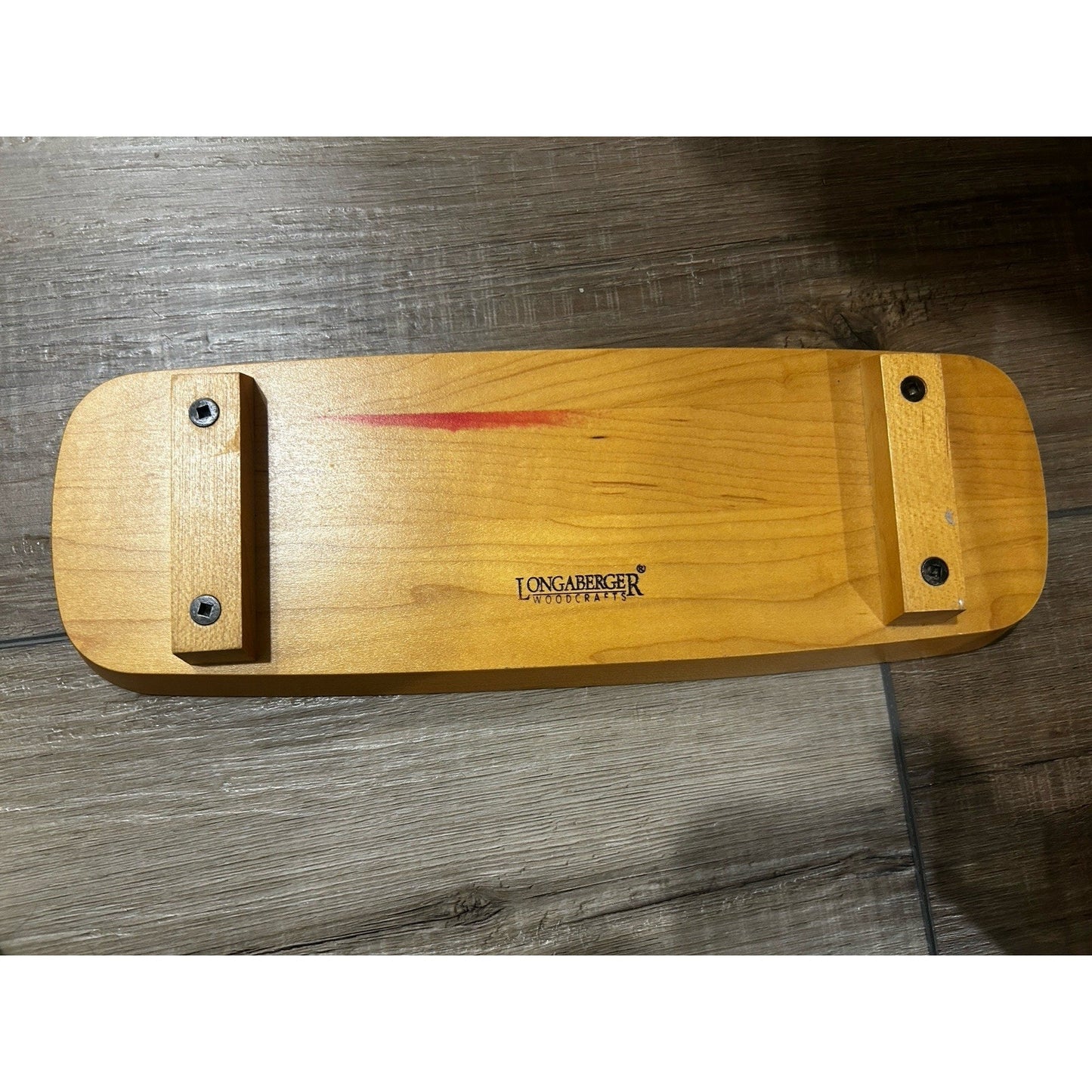 Longaberger Wooden Riser Small Flower Pots Plants Woodcrafts Or Candle Holder