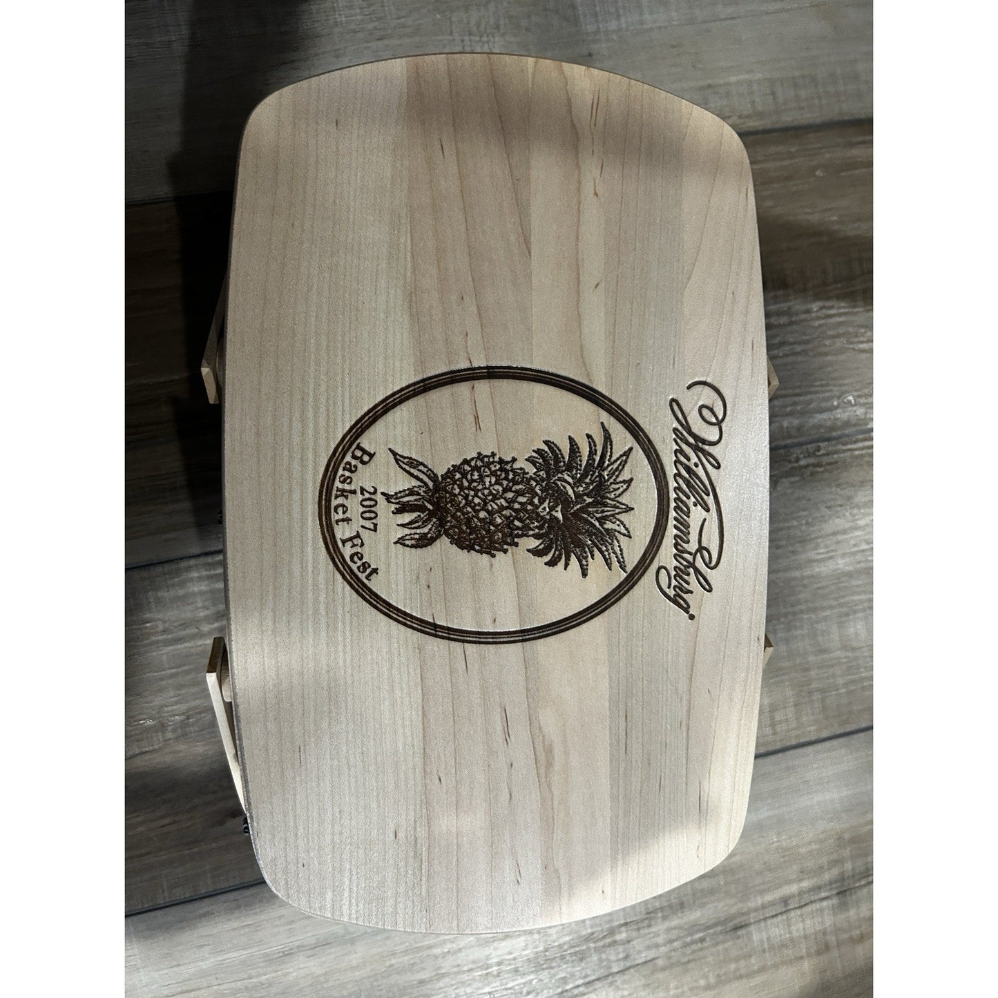 Rare Longaberger 2007 Williamsburg Virginia Basket fest Complete Set