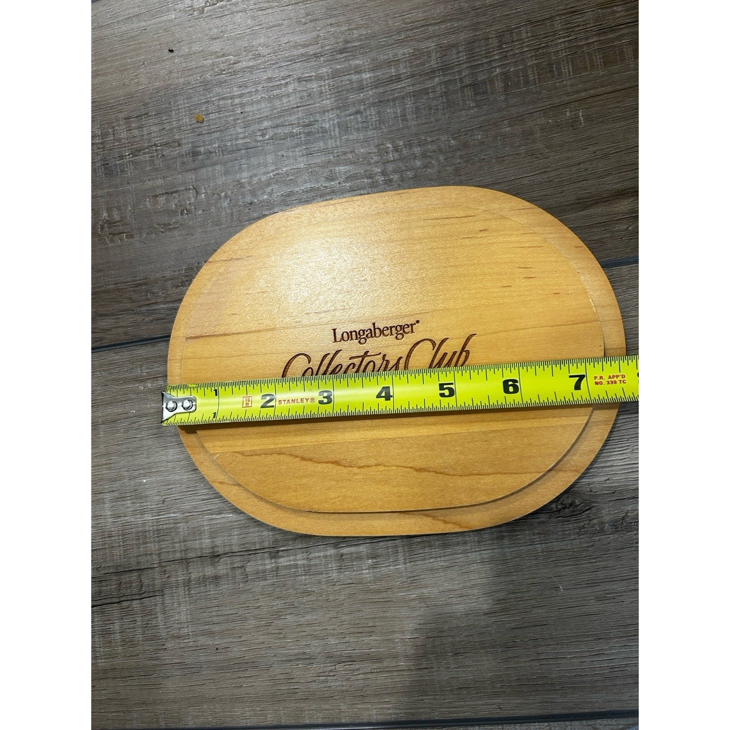 Longaberger WoodCrafts Lid for Collectors Club Shaker Harmony #4 Basket