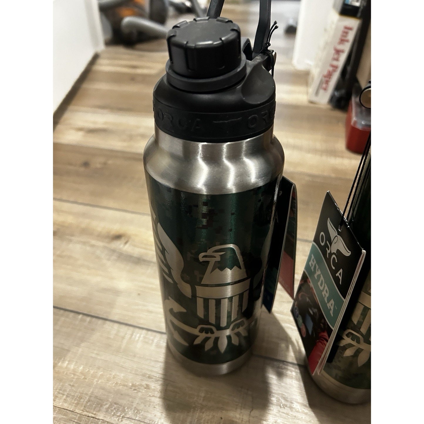 ORCA Hydra 34 oz US NAVY CAMO Insulated Stainless Steel Water Bottle