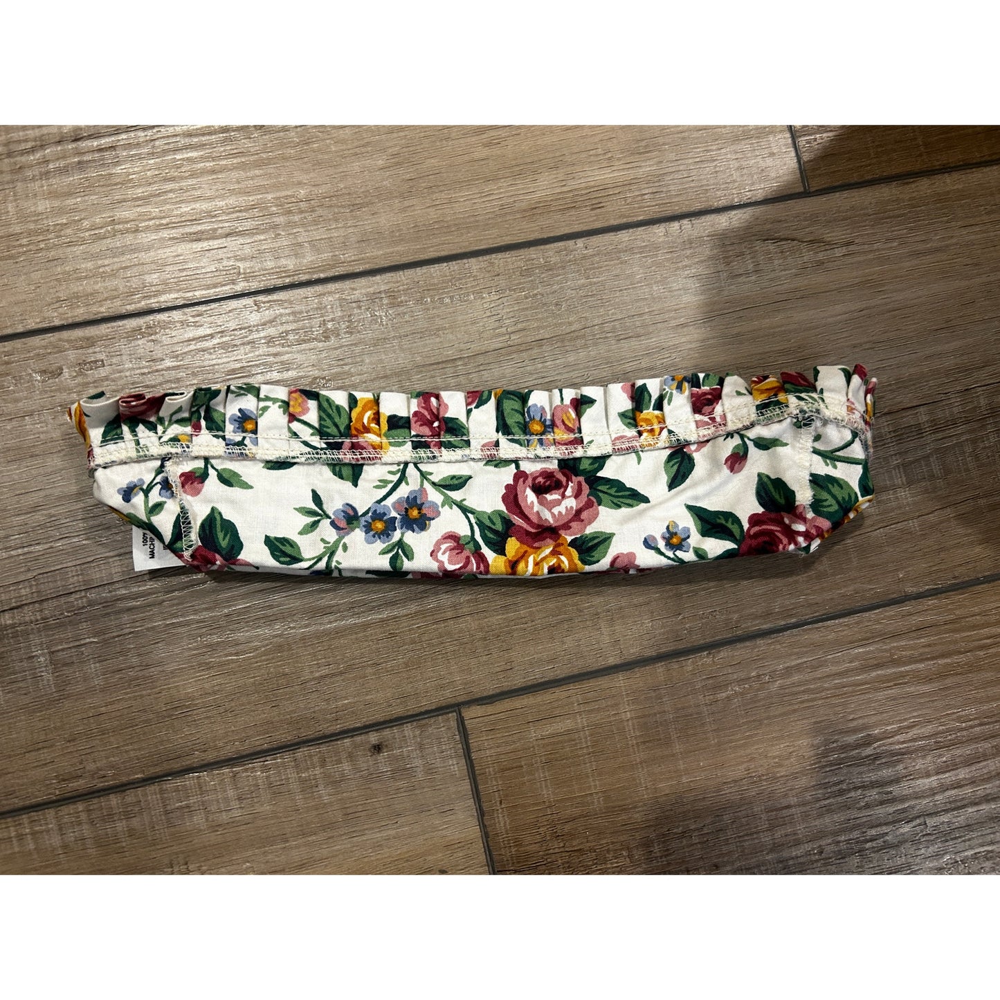 Longaberger CRACKER Basket Liner Garden Splendor Roses floral