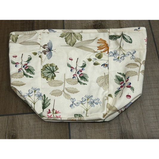 Longaberger Tall Tissue Basket Botanical Fields Liner - Geniune