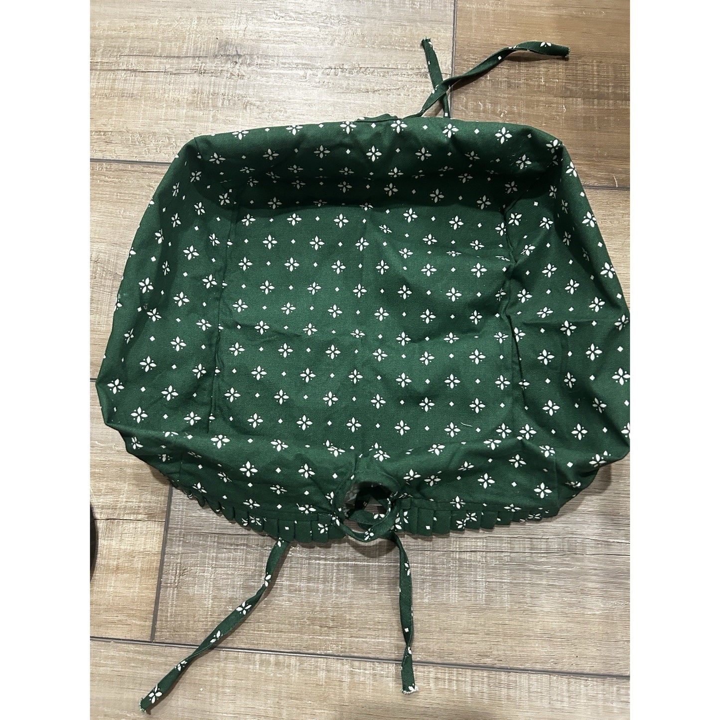 Longaberger PIE Basket Liner Heritage Green Fabric NEW SU