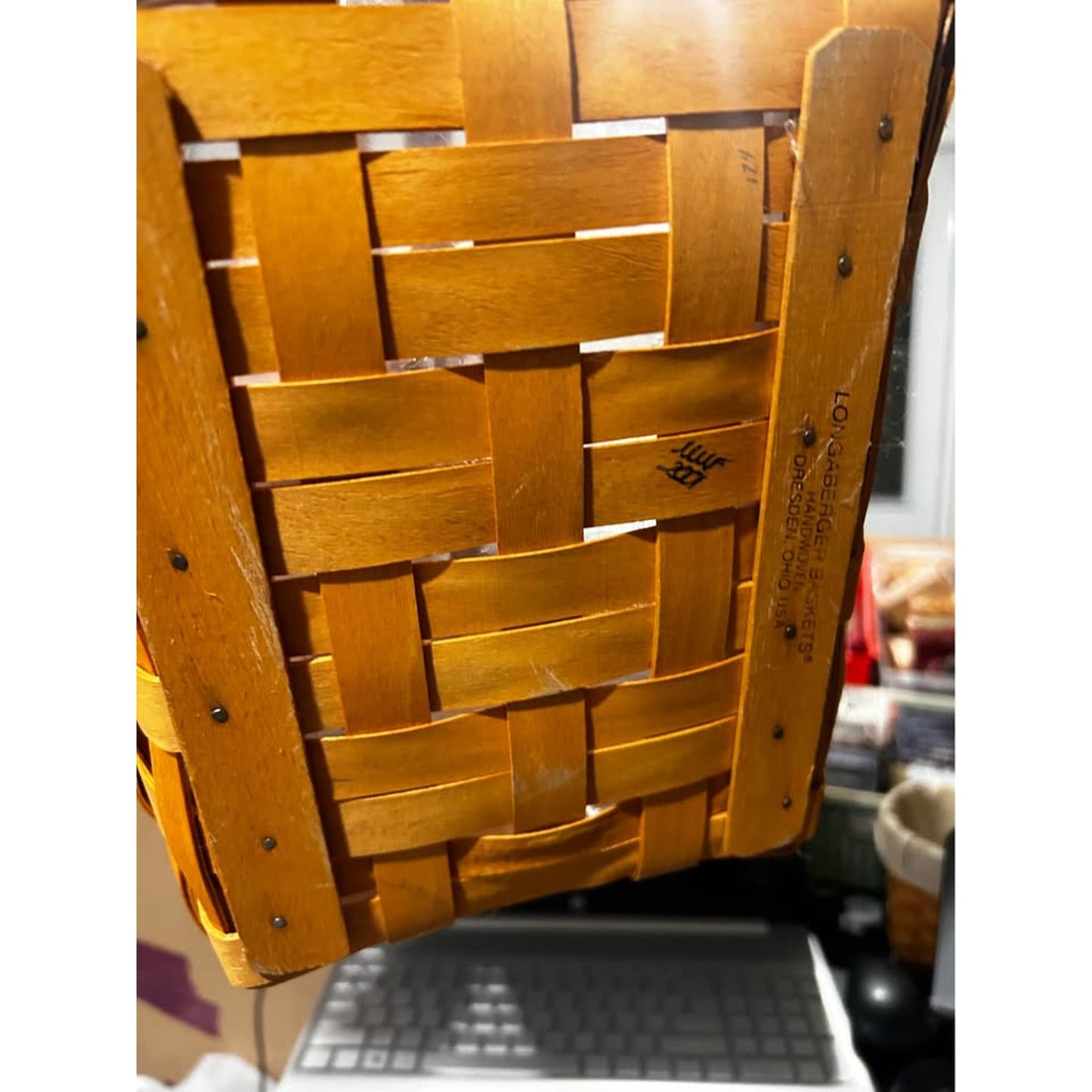 Longaberger Sewing Notions BasketCombo 2 Protectors stacking / divided