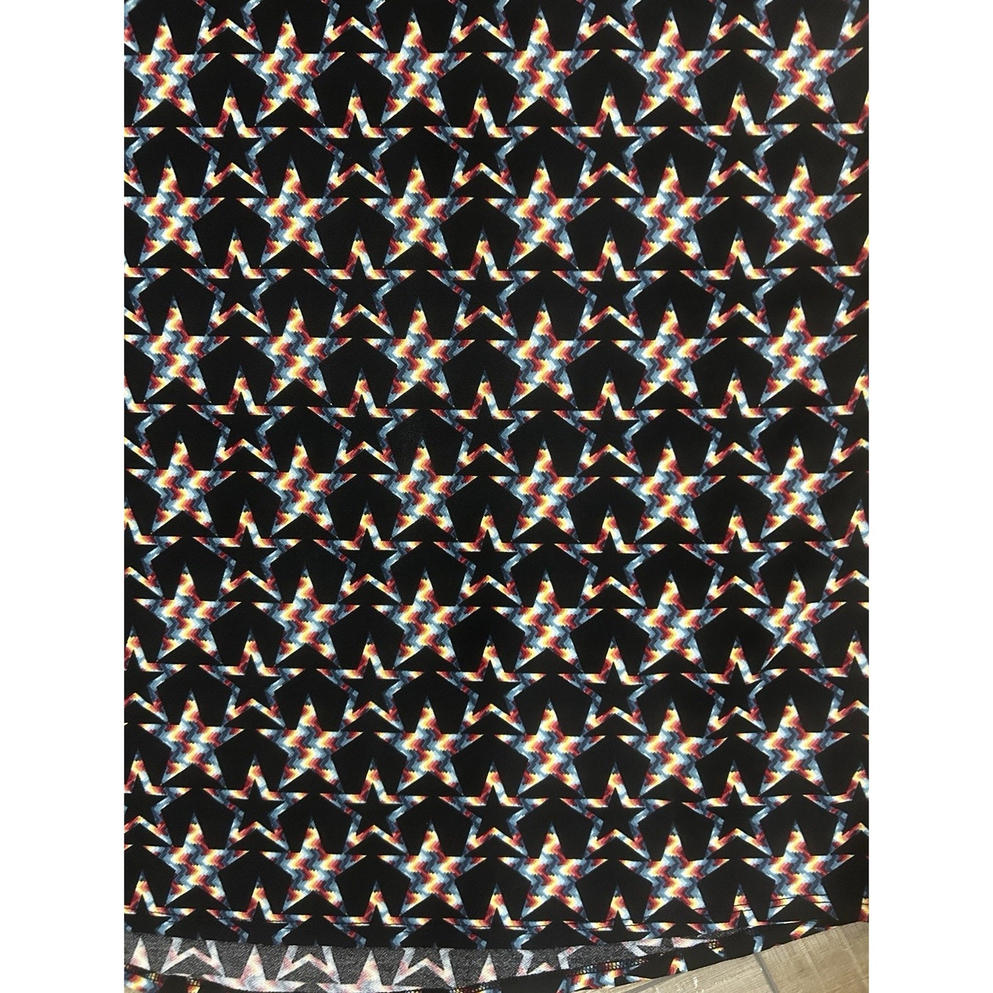 LuLaRoe Maria Maxi Dress Americana Flag Stars 4th of July Patriotic XS NWOT