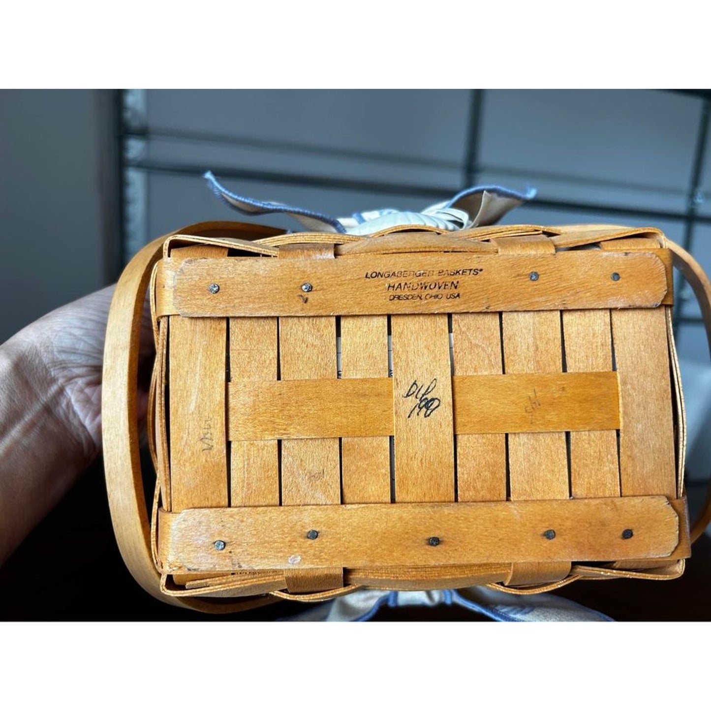 Longaberger Seashell beach basket combo