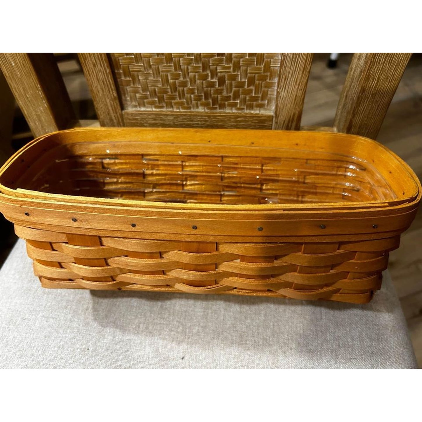 Longaberger Envelope Basket & protector