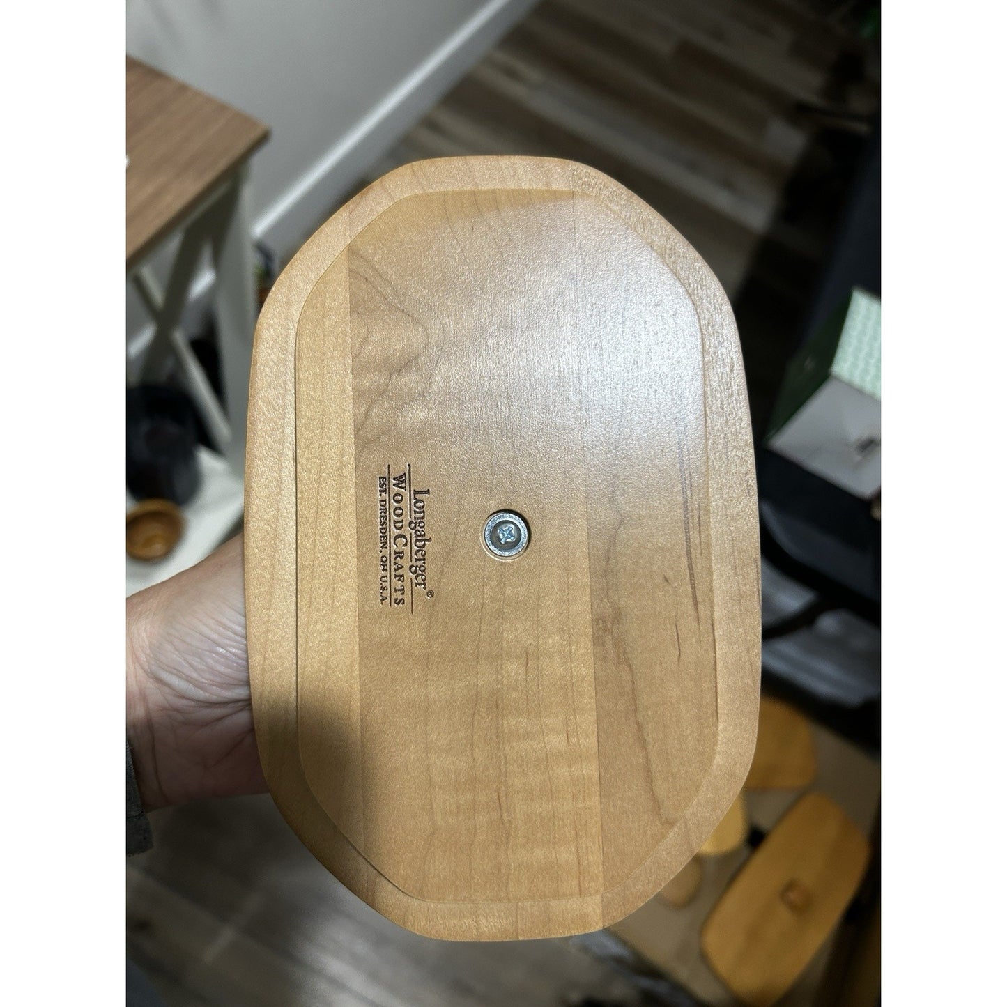 Longaberger 2006 Nature's Berry Basket Tree Trimming Christmas Combo Lid