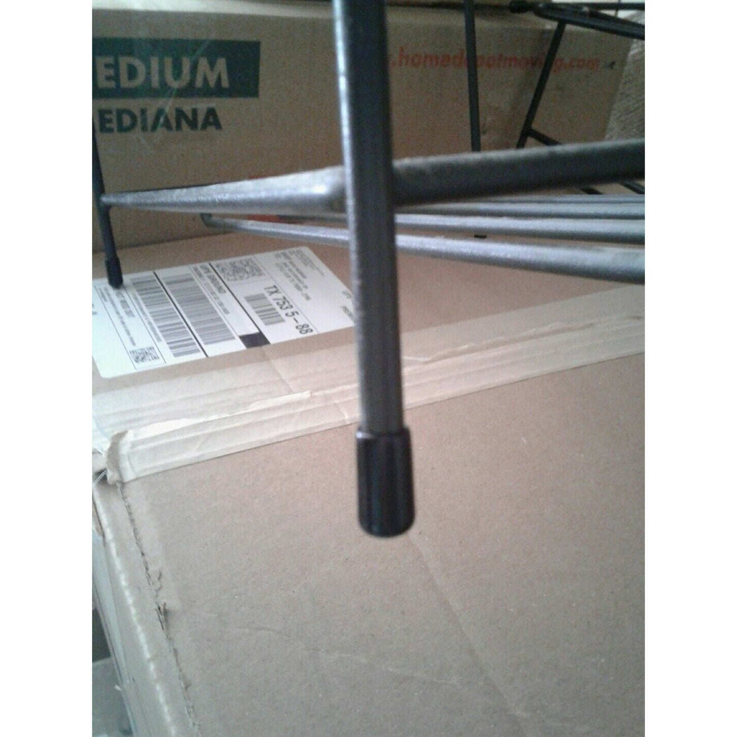 4 Rubber Feet for Longaberger Wrought Iron baker Paper Sm Corner Stand racks NEW