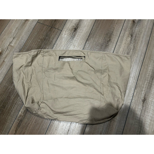 Longaberger Work Around Pot of Gold Basket Liner KHAKI TAN Fabric solid
