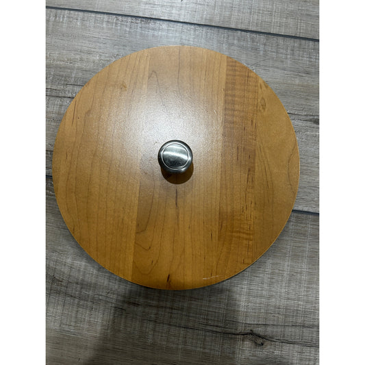 Longaberger XL Canister Basket Lid Woodcrafts maple